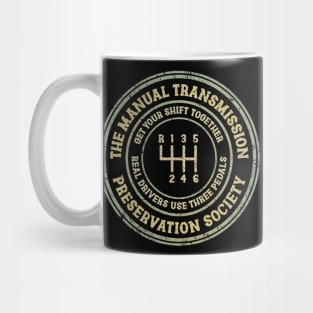 The Manual Transmission Preservation Society Mug